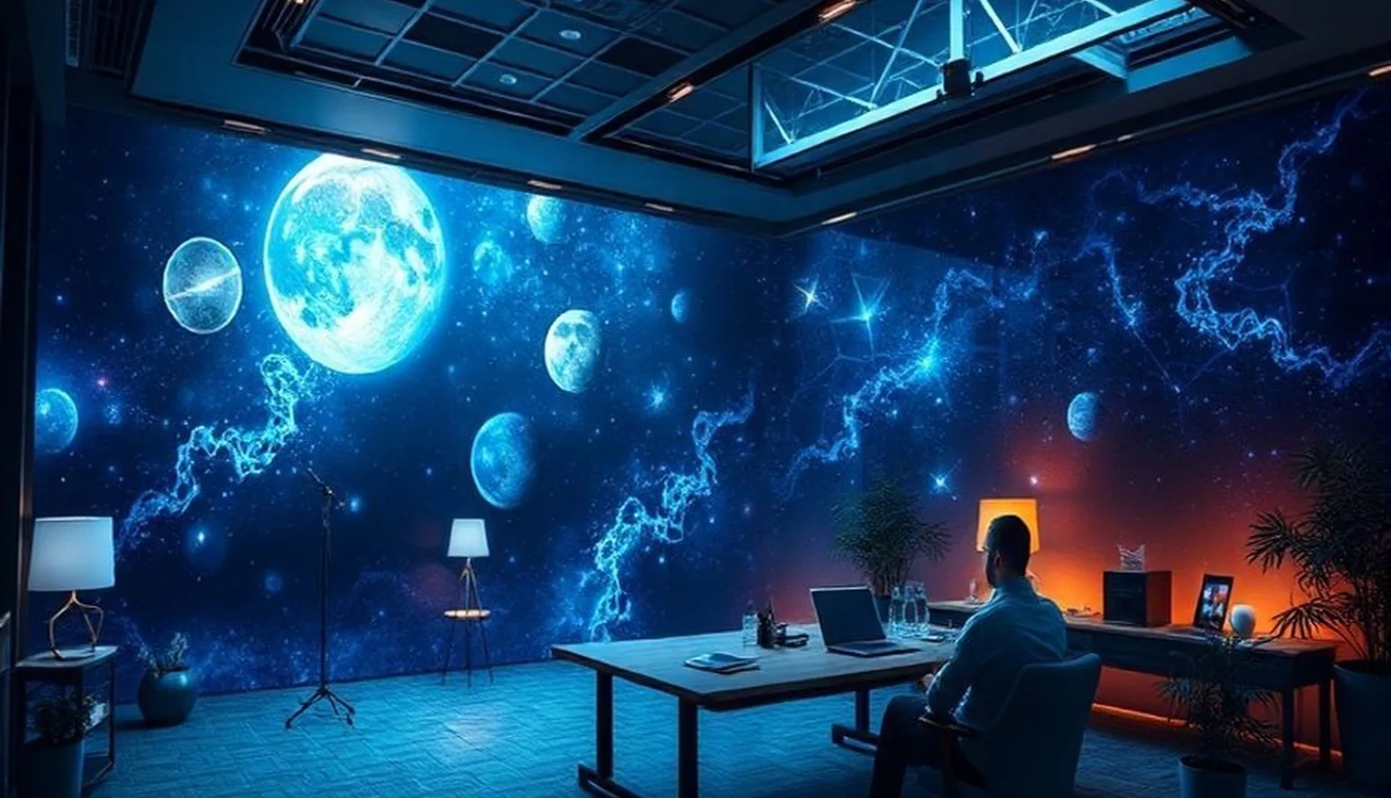 Professional consulting space for performance discussions